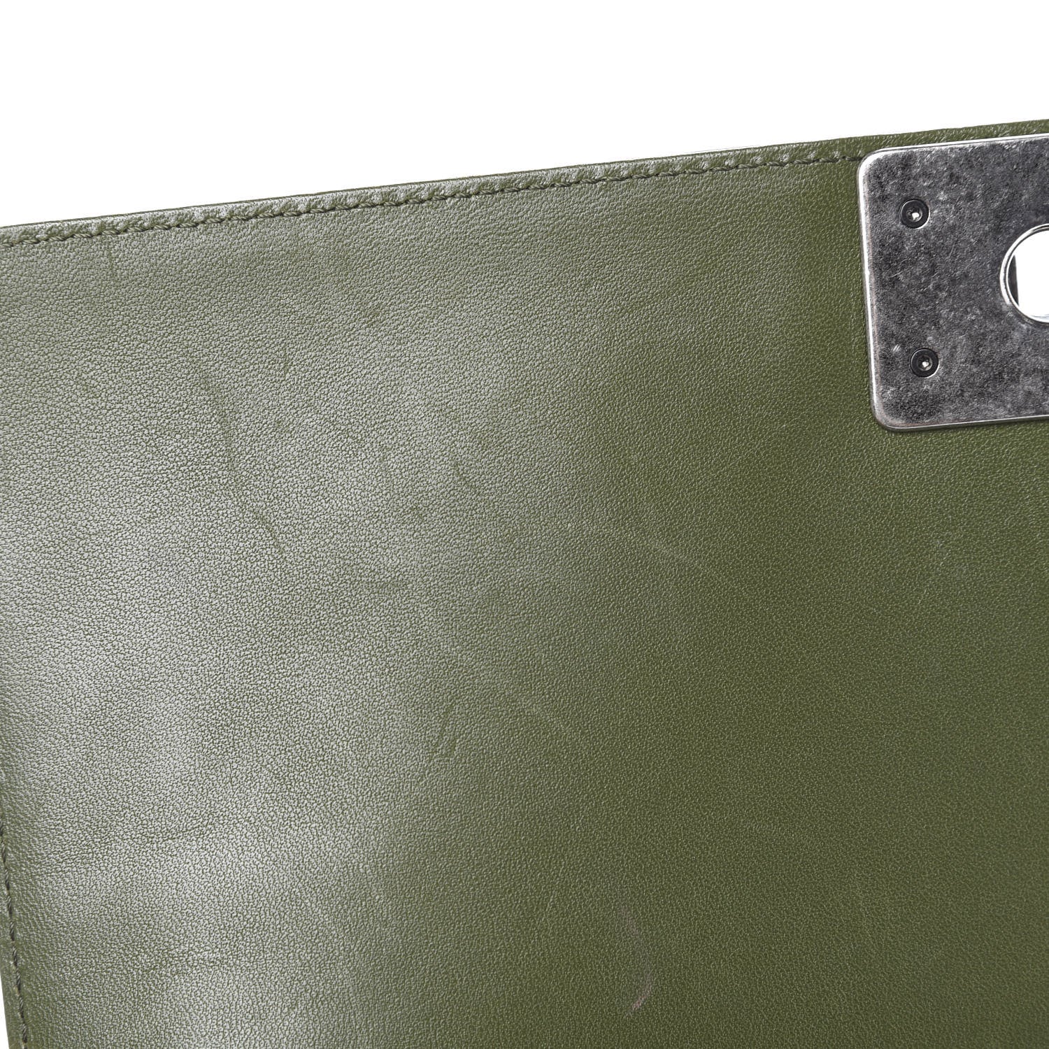 Chanel Lambskin Quilted New Medium Boy Flap Dark Green 12 of 21