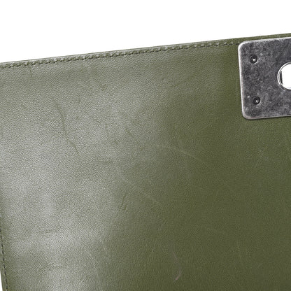 Chanel Lambskin Quilted New Medium Boy Flap Dark Green 12 of 21