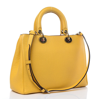 Christian Dior Calfskin Medium Diorissimo Tote Tournesol 4 of 14