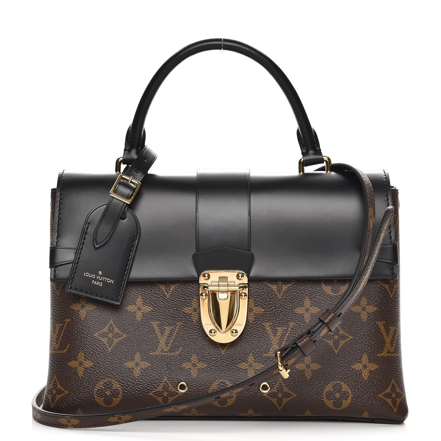 Louis Vuitton Monogram One Handle Flap Bag MM 1 of 8