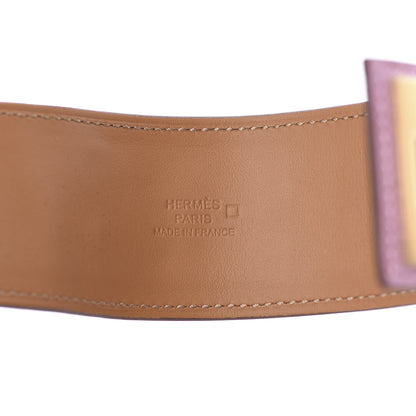 Hermes Matte Alligator Collier De Chien CDC Bracelet T2 5P Pink 3 of 6