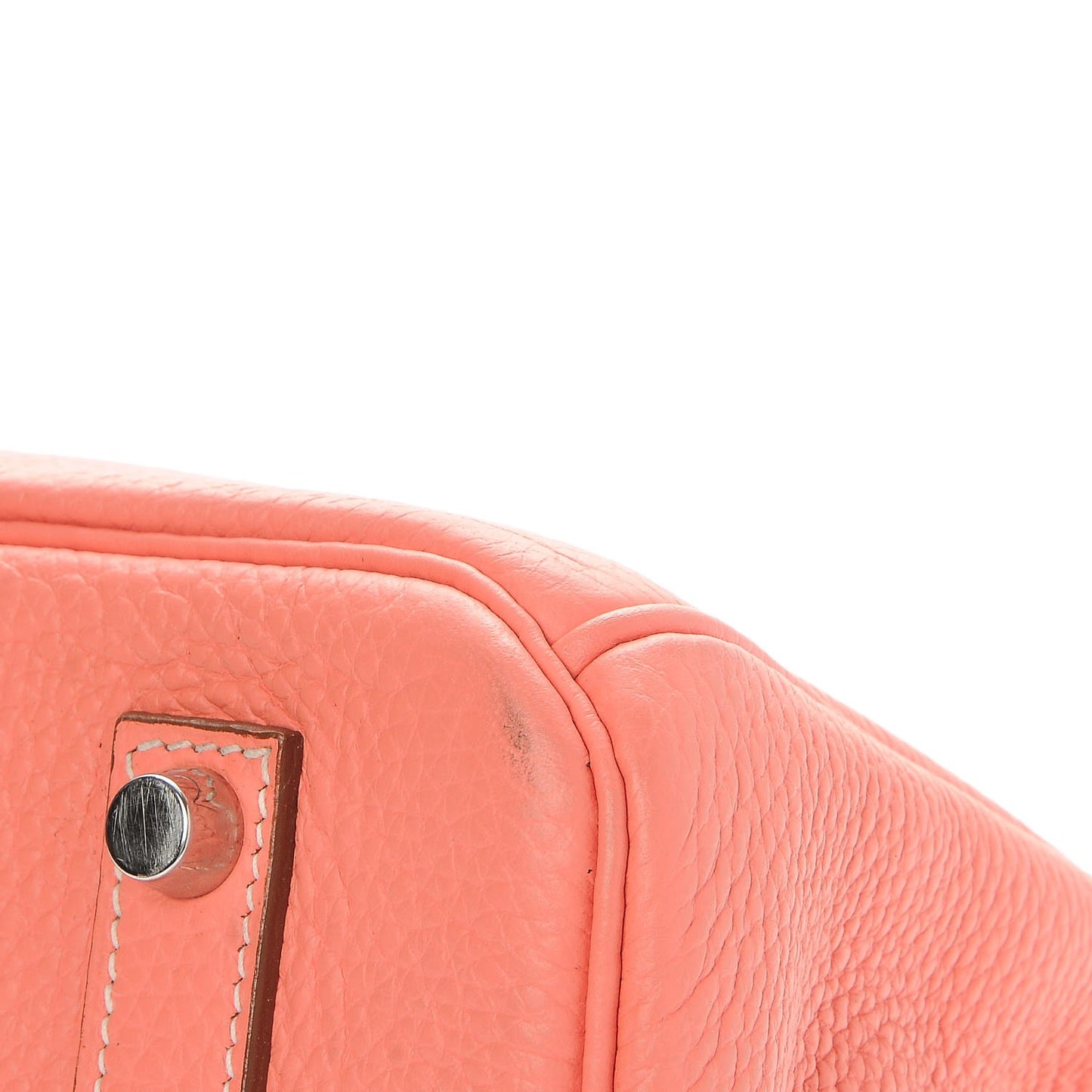 Taurillon Clemence Birkin 30 Crevette
