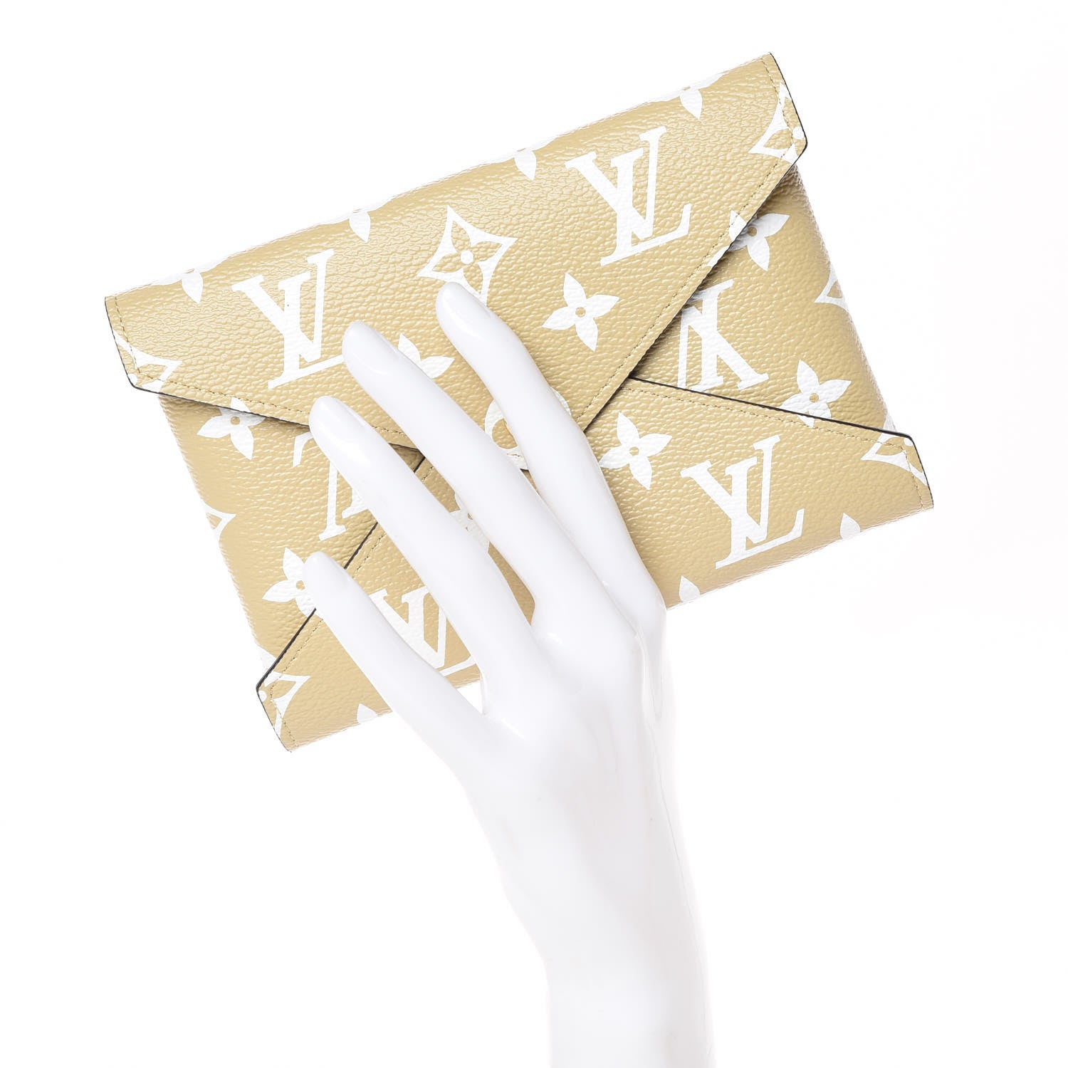 Louis Vuitton Monogram Giant Medium Kirigami Pochette Insert Beige 2 of 7