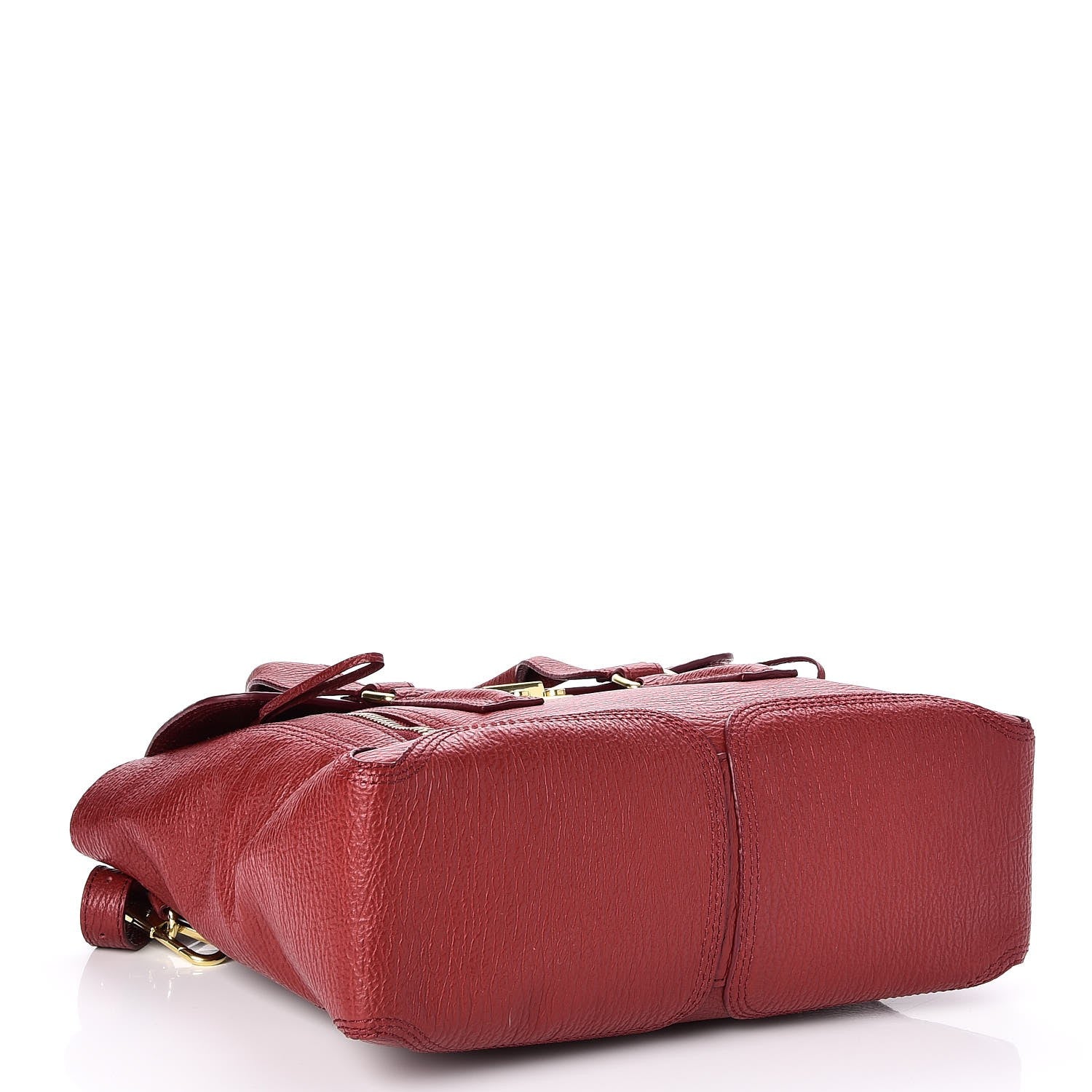 3.1 Phillip Lim 3.1 Textured Calfskin Medium Pashli Satchel Crimson 5 of 8