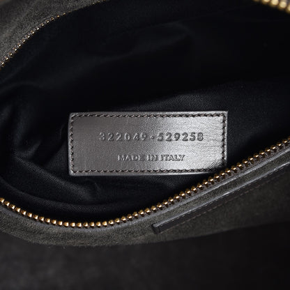 Saint Laurent Calfskin Classic Duffle 6 Earth 8 of 12