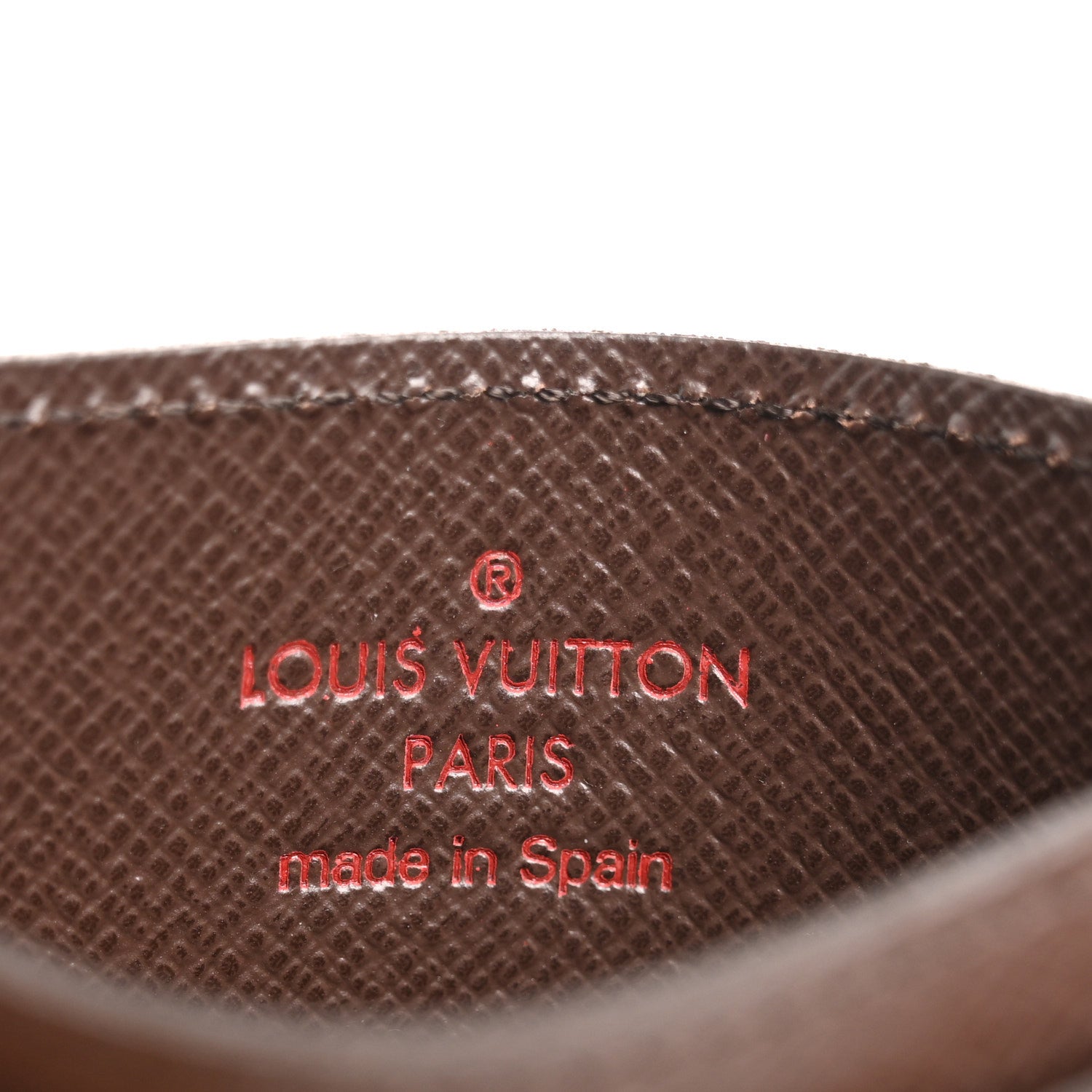 Louis Vuitton Damier Ebene Card Holder 6 of 7