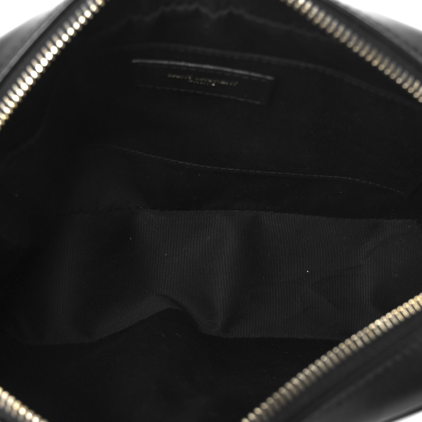 Calfskin Matelasse Monogram Lou Camera Bag Black