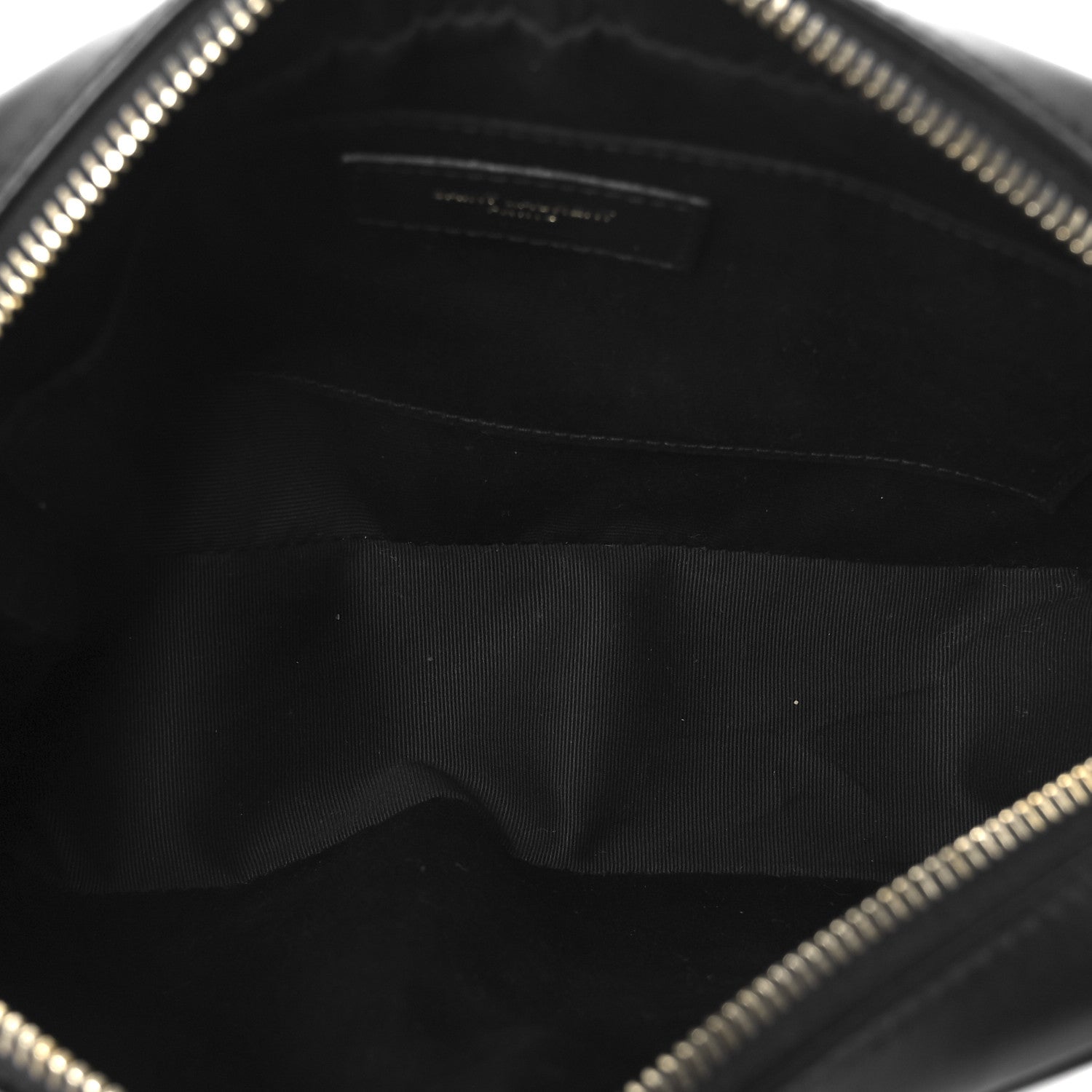 Saint Laurent Calfskin Matelasse Monogram Lou Camera Bag Black 5 of 12