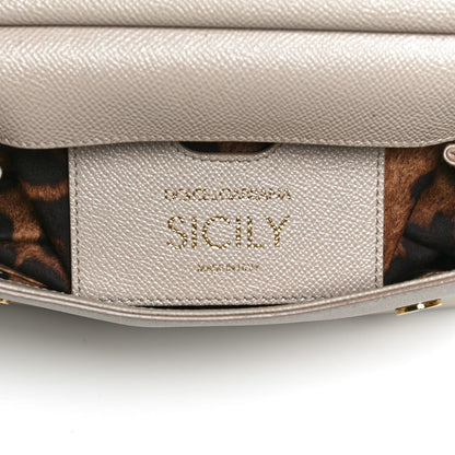 Dolce & Gabbana Dauphine Small Miss Sicily Satchel Rosa Carne 6 of 14