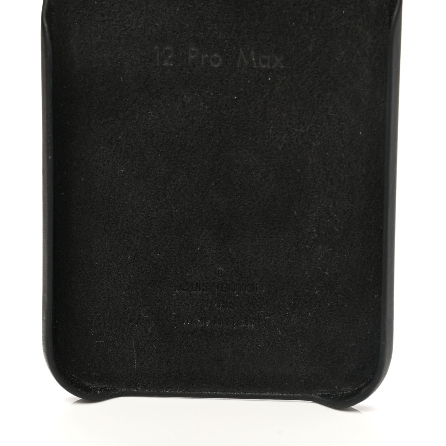 Damier Graphite iPhone 12 Pro Max Bumper Black