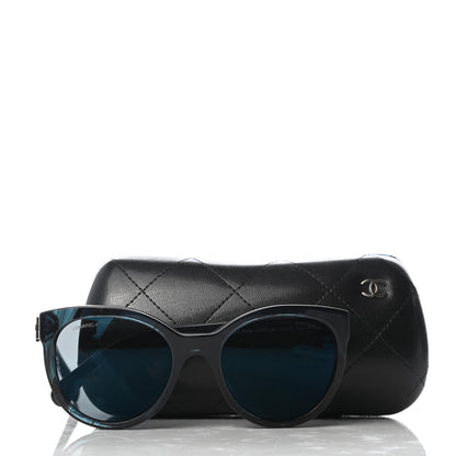 Chanel Acetate Pantos Signature CC Sunglasses 5315 Blue 8 of 8