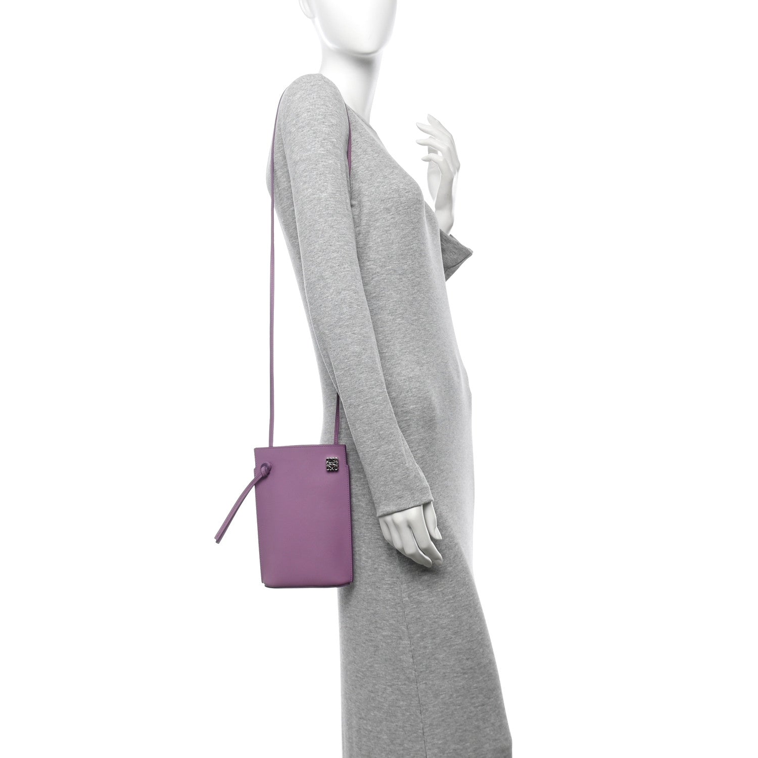 Loewe Smooth Calfskin Dice Pocket Purple 2 of 10