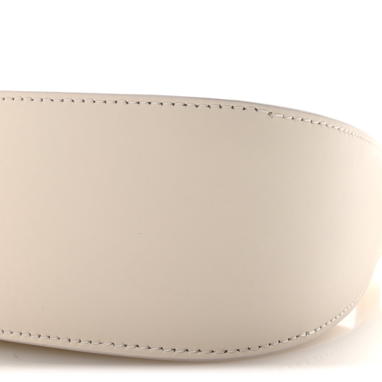 The Row Smooth Calfskin Half Moon Shoulder Bag New Ivory 9 of 9