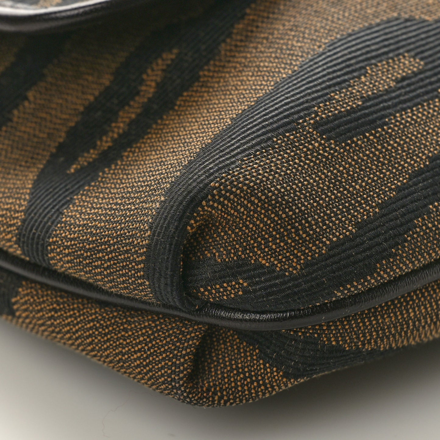 Zucchino Vitello Zebra Baguette Crossbody Brown