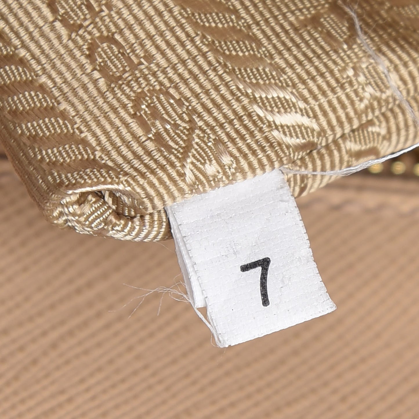 Saffiano Lux Galleria Front Pocket Tote Sabbia