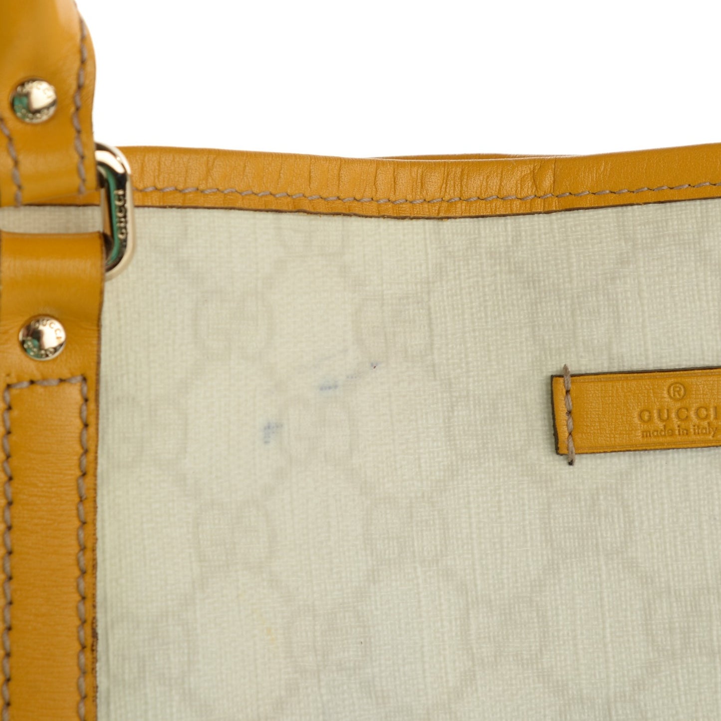 GG Monogram Plus Medium Joy Tote Yellow