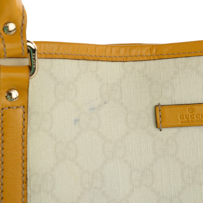 Gucci GG Monogram Plus Medium Joy Tote Yellow 11 of 11