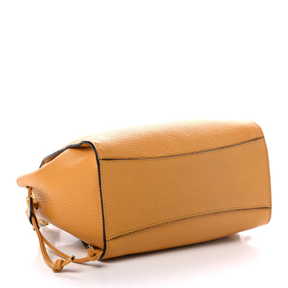 Mulberry Heavy Grain Small Iris Tote Deep Amber 3 of 4