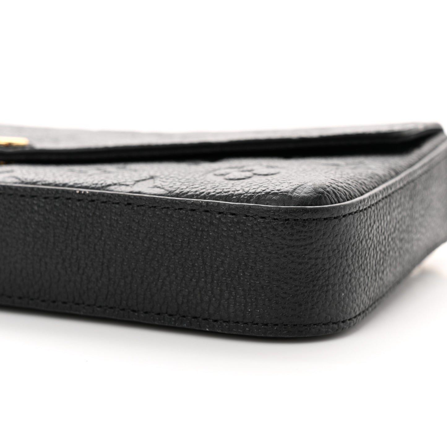 Empreinte Pochette Felicie Chain Wallet Black