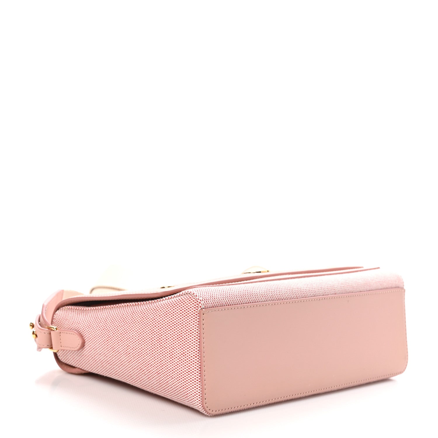 Burberry Canvas Horseferry Print Note Crossbody Bag Dusty Pink 4 of 10