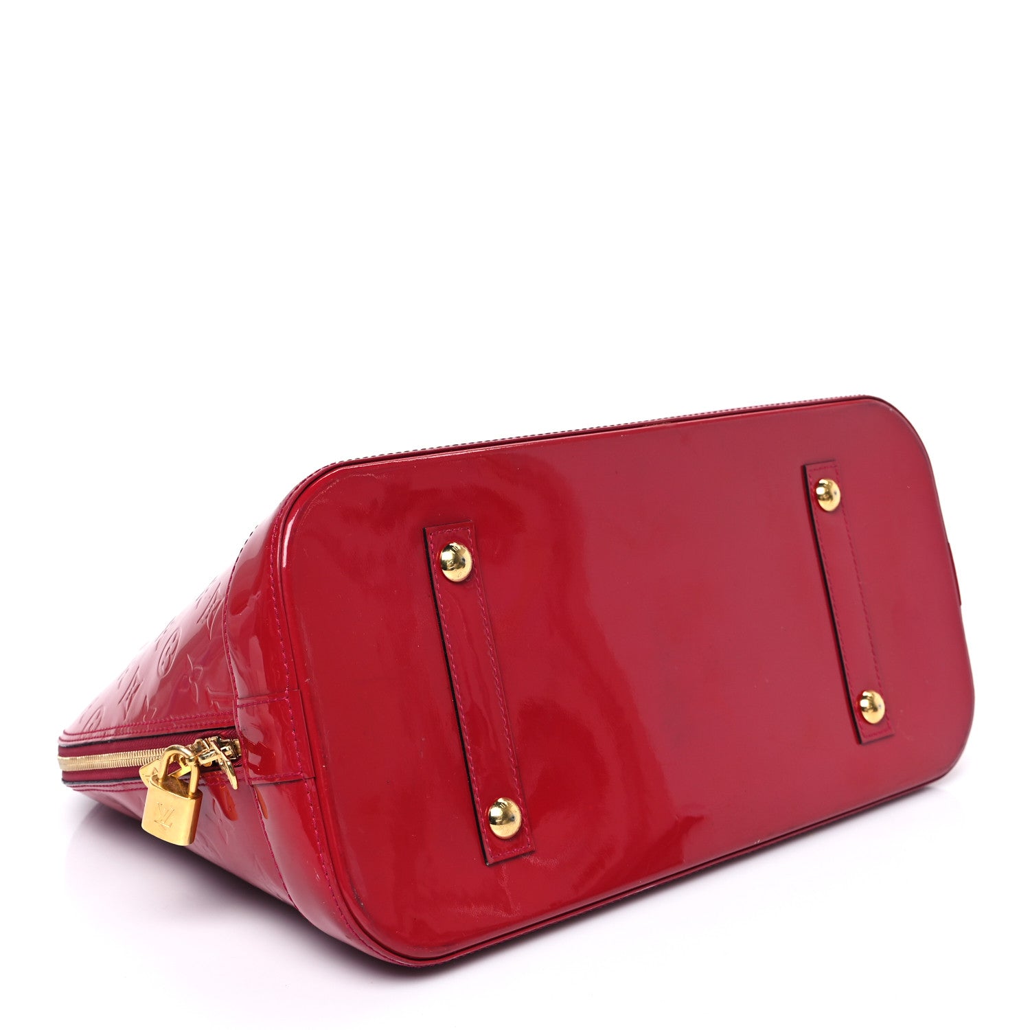 Louis Vuitton Vernis Alma GM Rose Indien 4 of 12