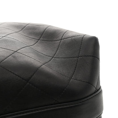 Chanel Calfskin Quilted Small On My Shoulder Drawstring Bag Black 11 of 13