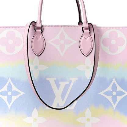 Louis Vuitton Monogram Escale Onthego GM Pastel 8 of 10