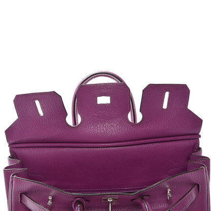 Hermes Chevre Mysore Birkin 25 Cyclamen 9 of 43