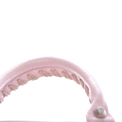 Balenciaga Agneau Giant 12 Silver Hardware Mini Pompon Rose Poudre Rose Petunia 16 of 22