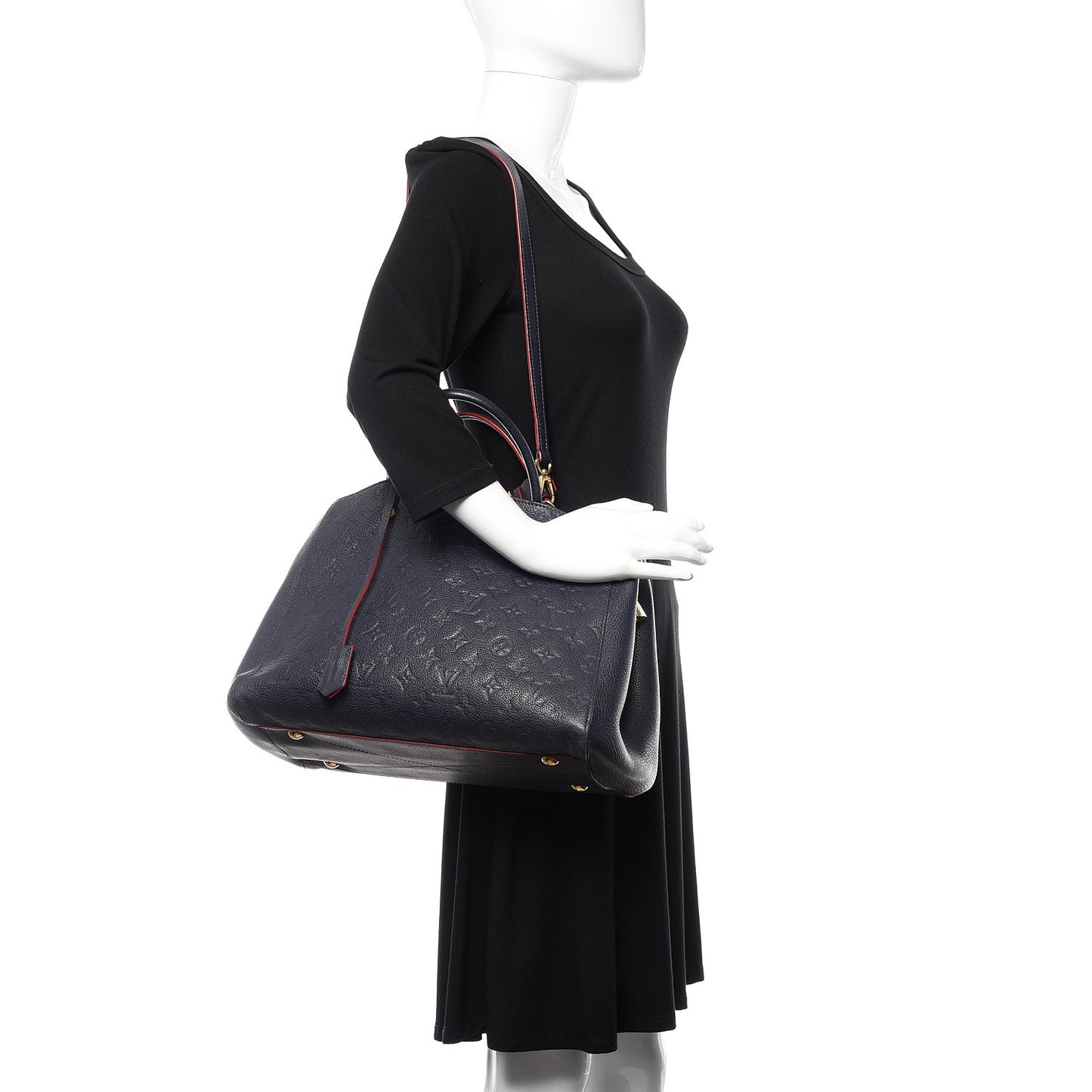 Empreinte Montaigne GM Marine Rouge