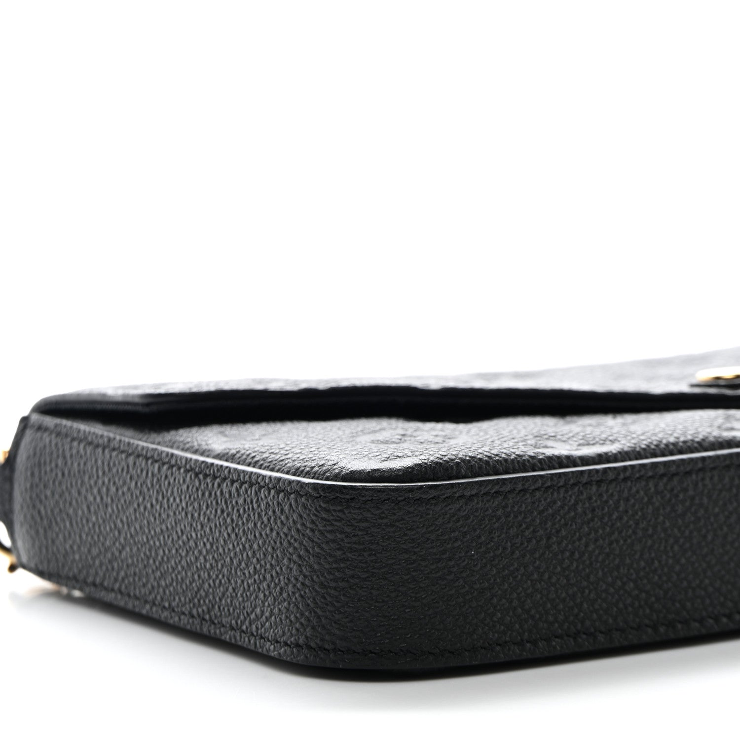 Louis Vuitton Empreinte Pochette Felicie Chain Wallet Black 9 of 11