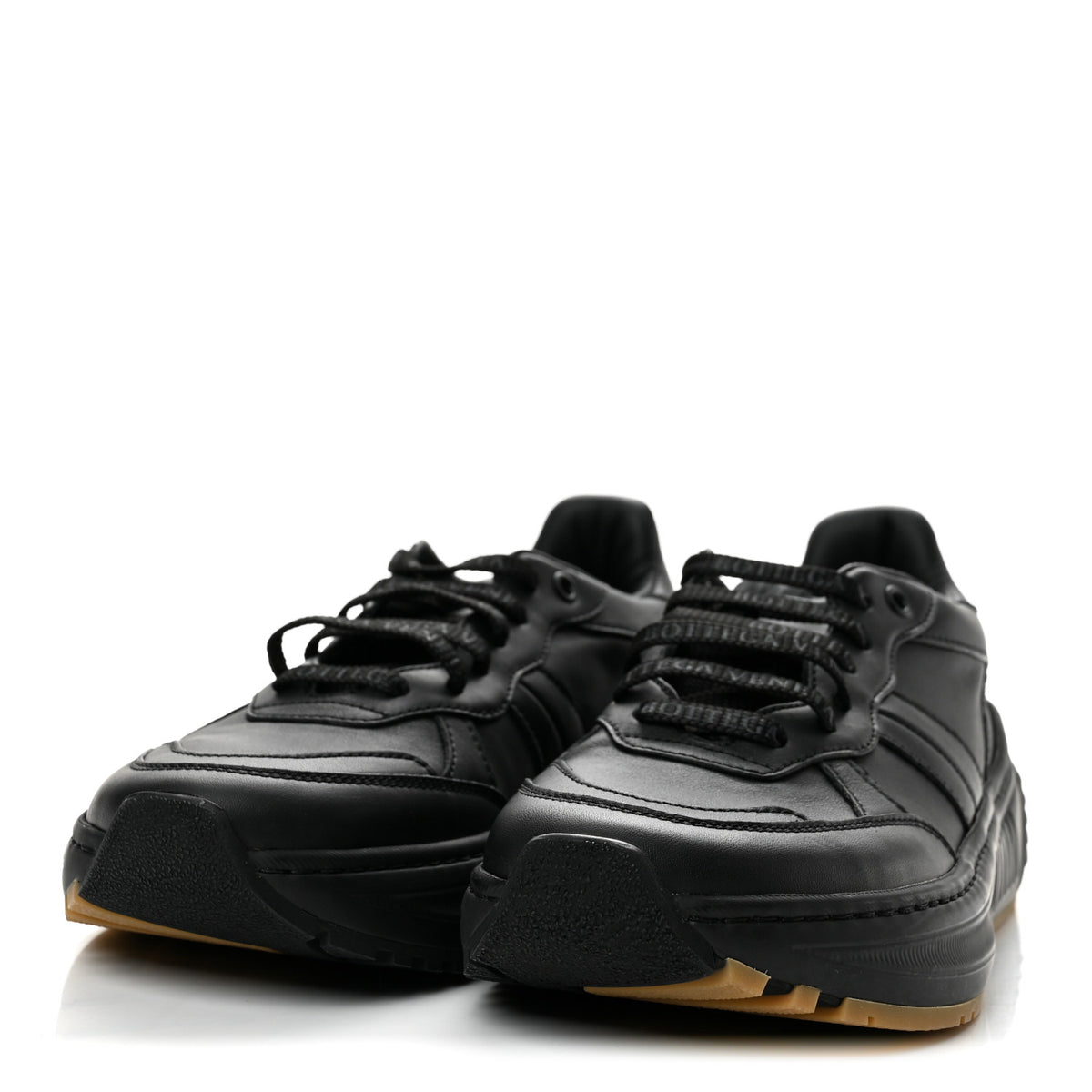 Calfskin Womens The Speedster Sneakers 39.5 Black