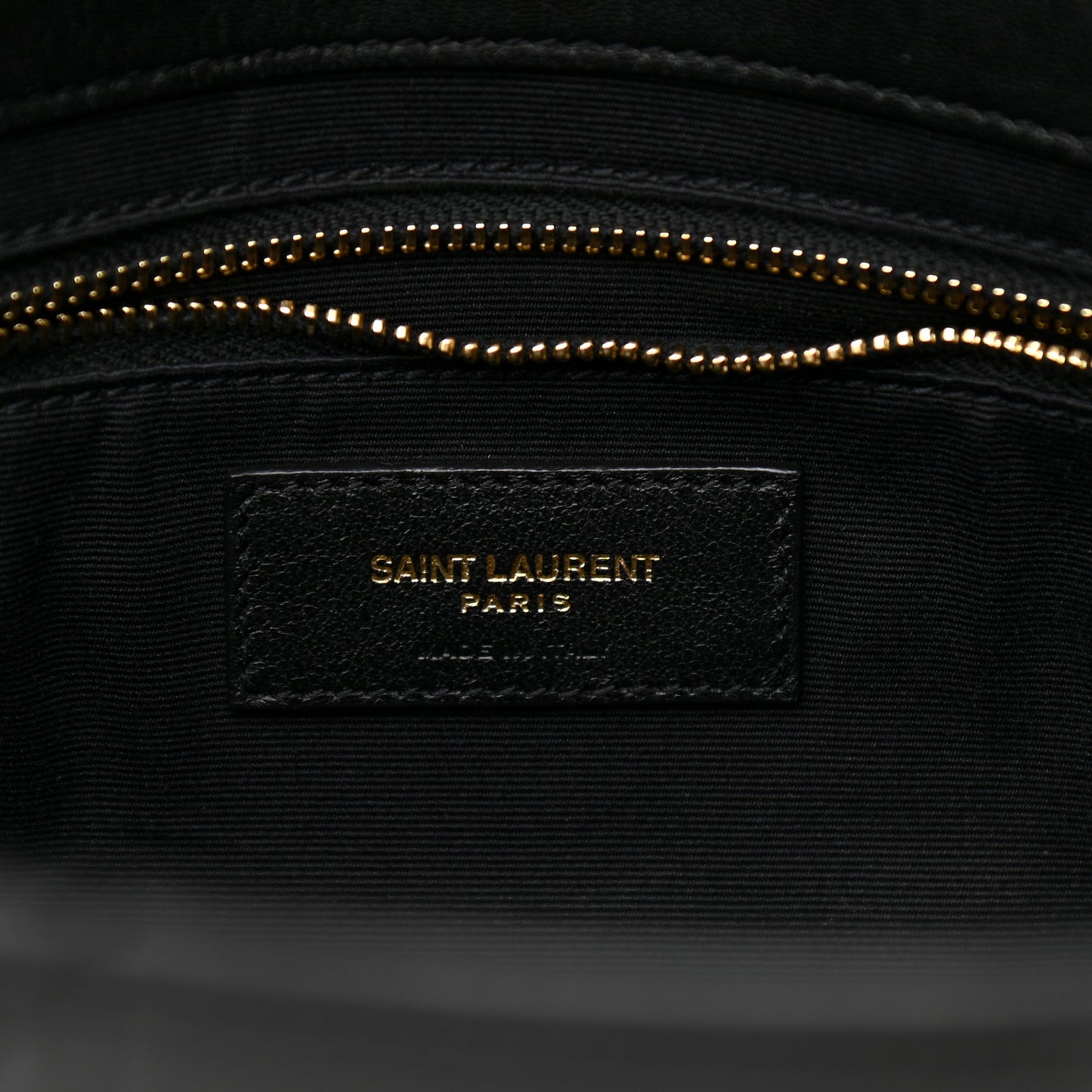 Lambskin Patchwork Monogram Large Jamie Black