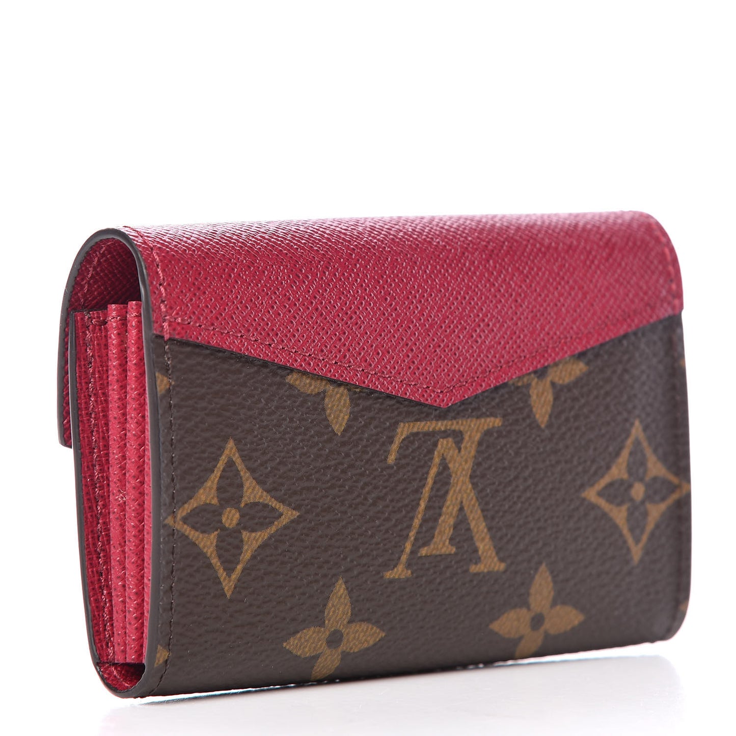 Monogram Sarah Multicartes Fuchsia