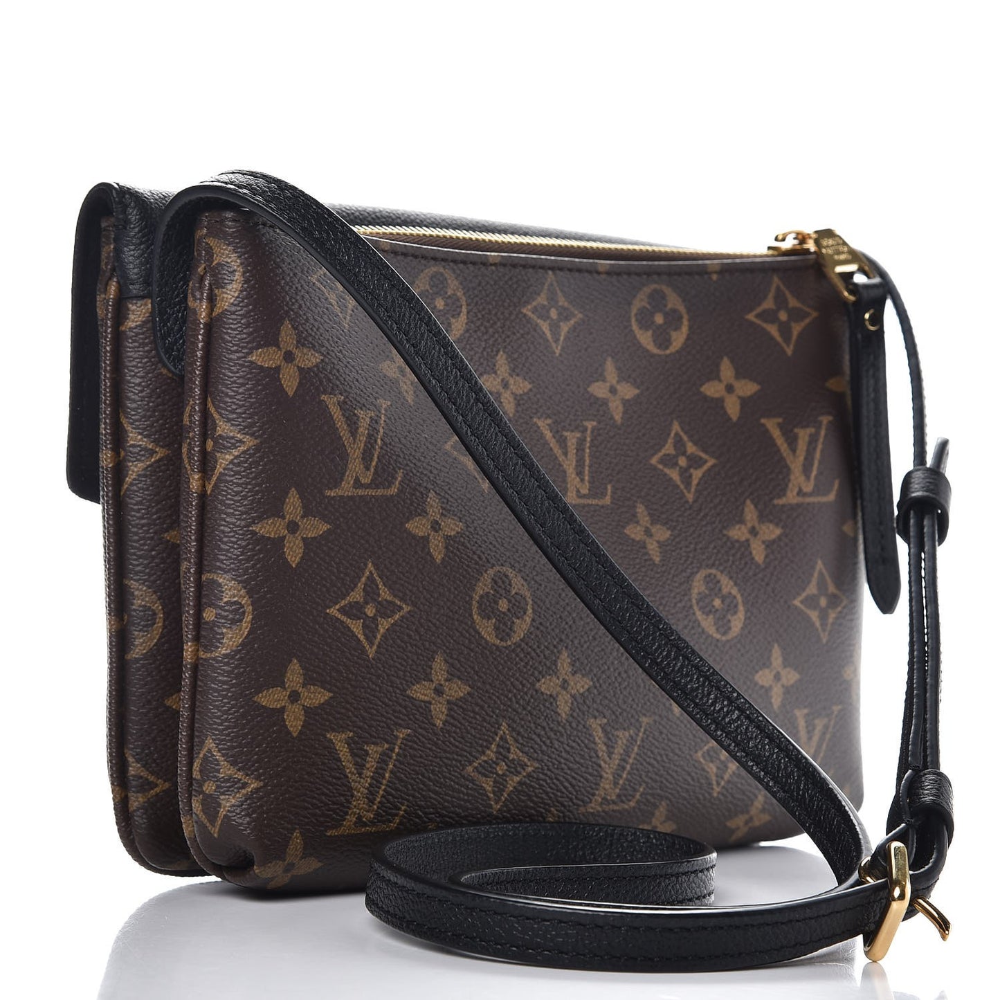 Monogram Twice Pochette Black
