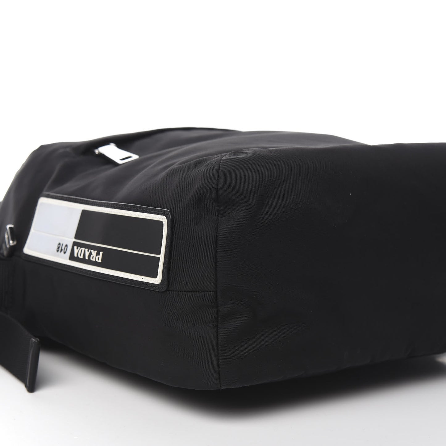 Tessuto Nylon Crossbody Bag Black