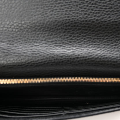 Gucci Dollar Calfskin Medium Betty Chain Wallet Black 5 of 10
