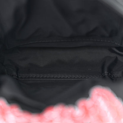 Balenciaga Recycled Casual Nylon Gamer Patches Mini Crossbody Backpack Black 5 of 10