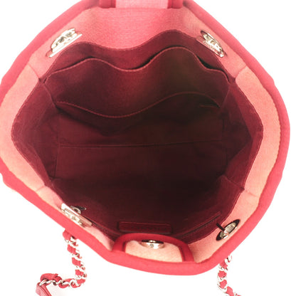 Chanel Canvas Mini Deauville Tote Red 5 of 7