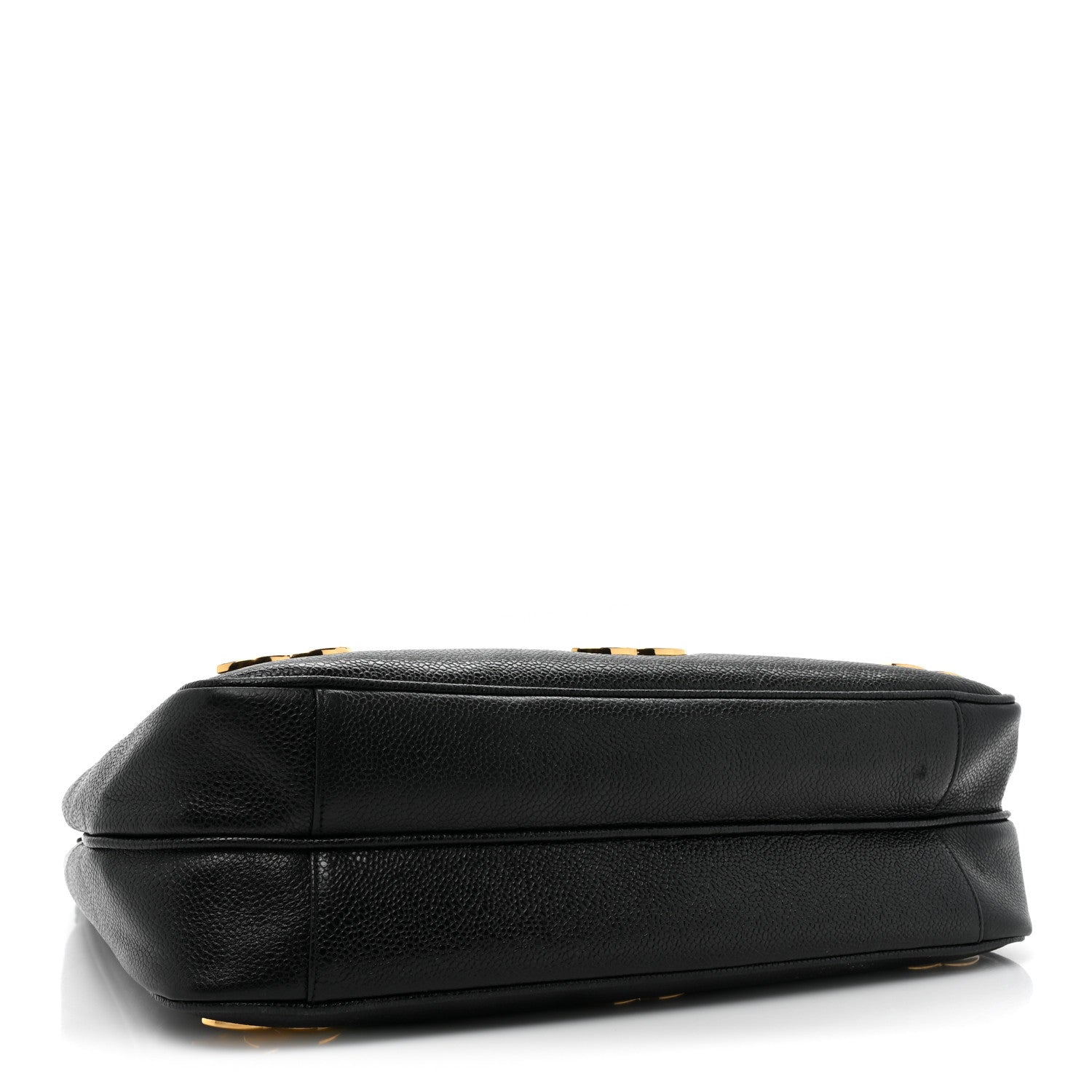 Chanel Caviar Triple CC Shoulder Bag Black 4 of 16