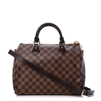 Louis Vuitton Damier Ebene Speedy Bandouliere 30 1 of 9