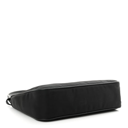 Prada Tessuto Nylon Saffiano Mini Re-Edition 2005 Bag Black 4 of 13