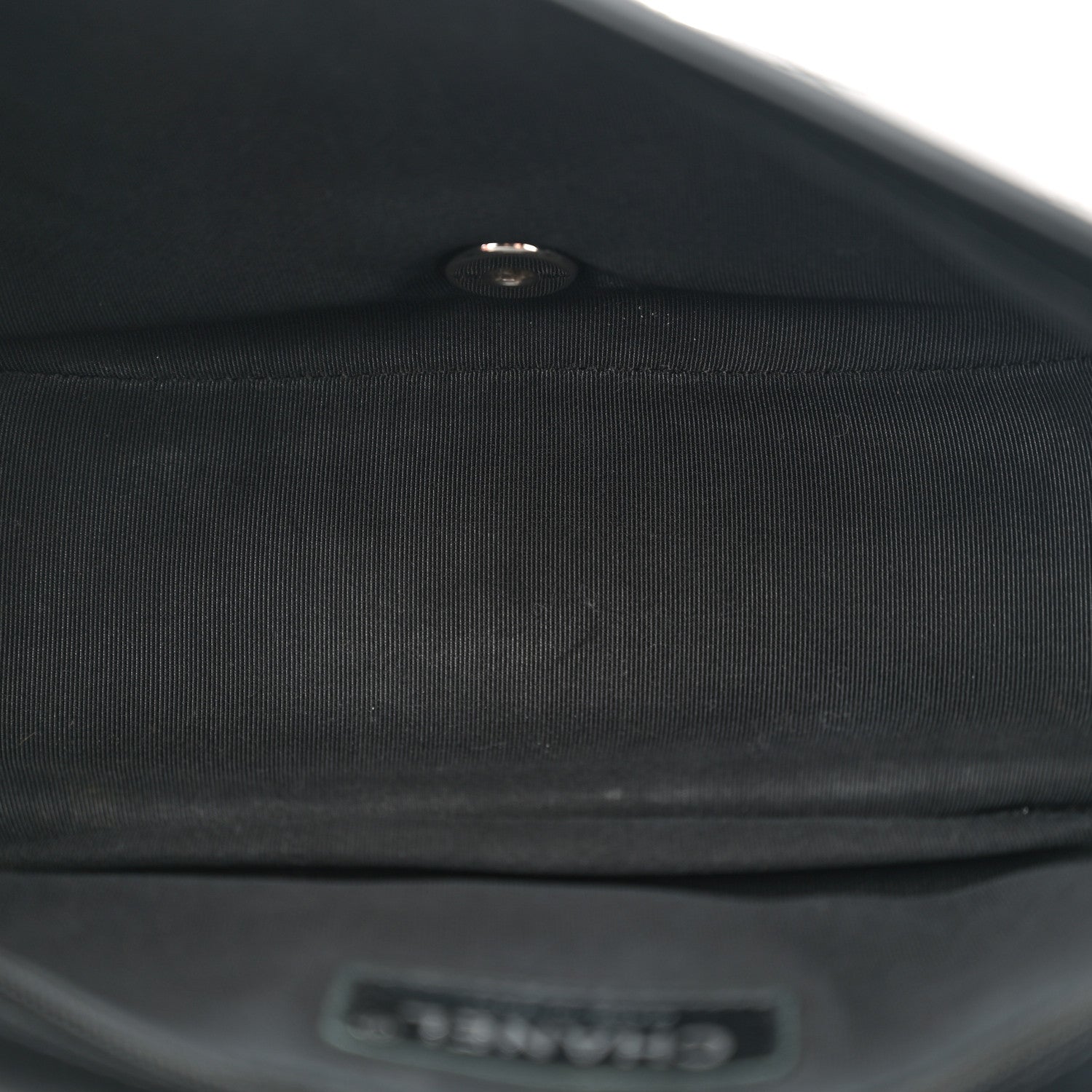 Chanel Calfskin Stitched Ring My Bag Flap Crossbody Bag Black 5 of 11