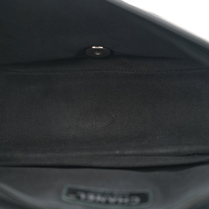 Chanel Calfskin Stitched Ring My Bag Flap Crossbody Bag Black 5 of 11