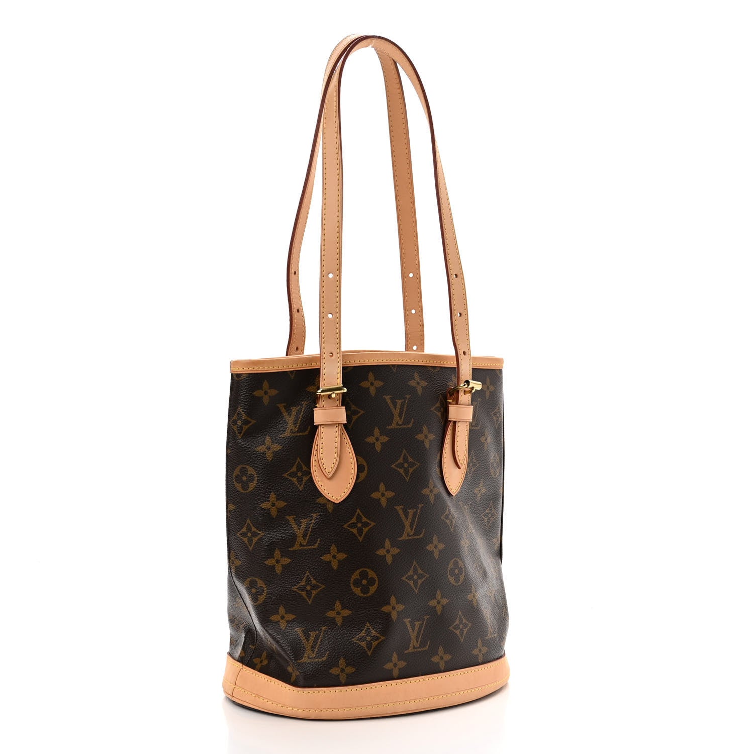 Louis Vuitton Monogram Petit Bucket 23 3 of 10
