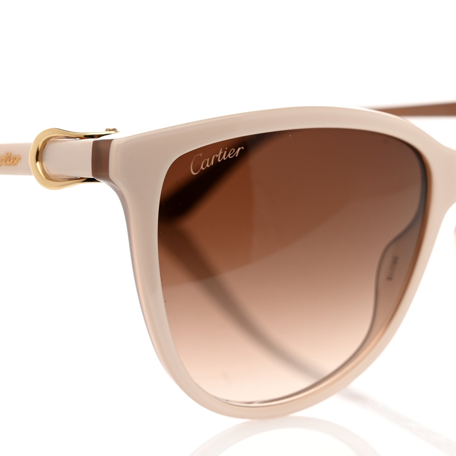 Cartier CT0186S Cat Eye Sunglasses Ivory 8 of 9