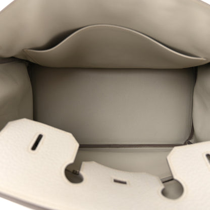 Hermes Togo Birkin 35 Gris Perle 5 of 10