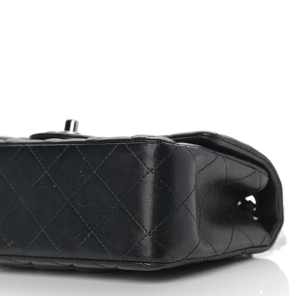 Chanel Lambskin Quilted Mini Rectangular Flap Black 9 of 12