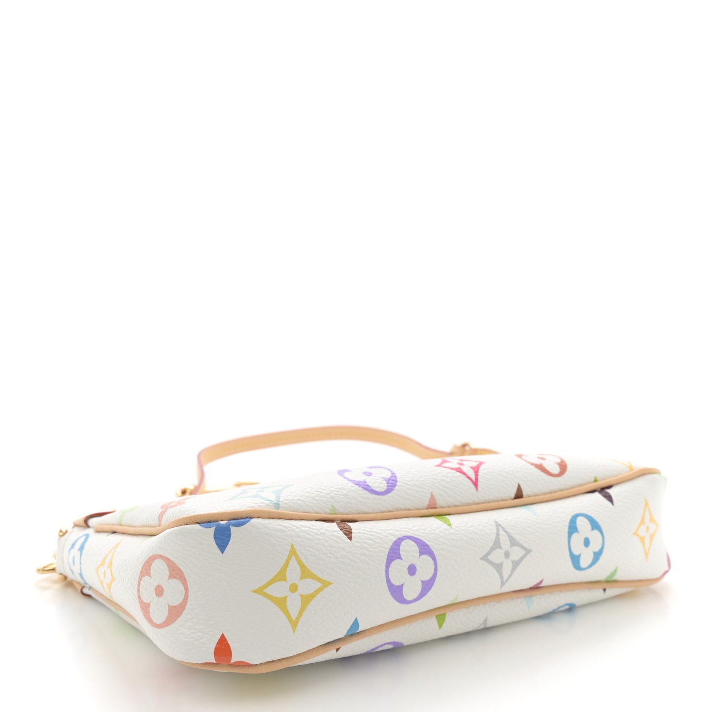 LV X TM Monogram Multicolor Pochette Accessories White