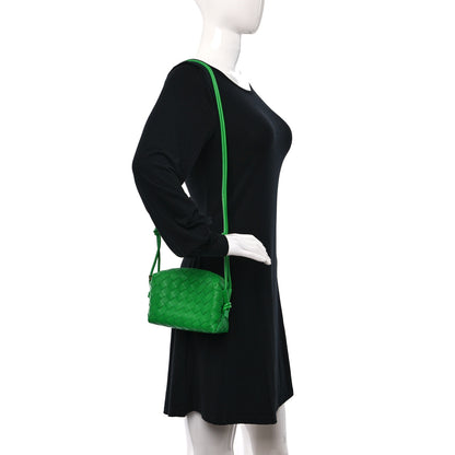 Bottega Veneta Nappa Intrecciato Mini Loop Camera Bag Parakeet 2 of 8